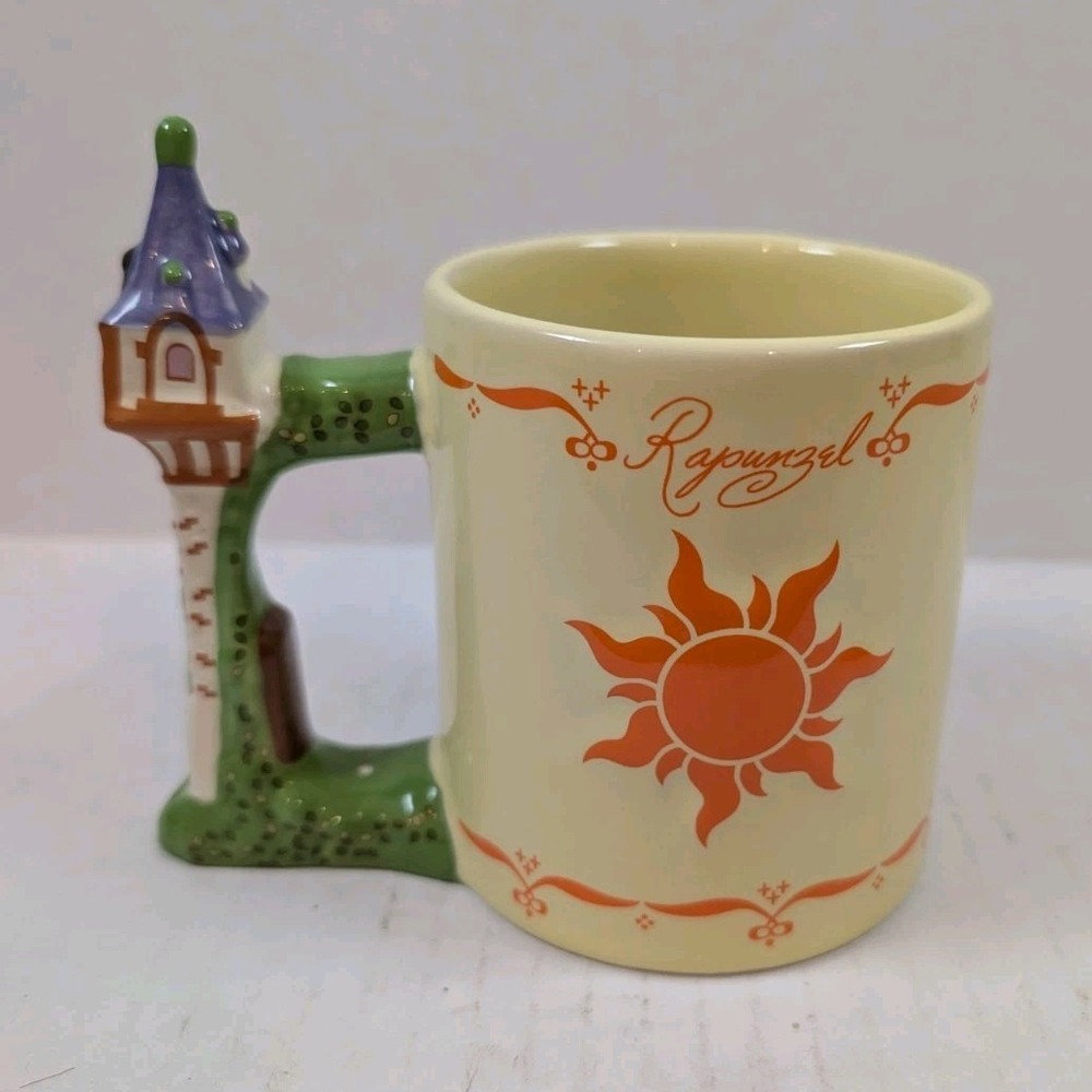 Disney Parks Tangled Rapunzel Tower Mug Reach for the Stars Luminaria Cup